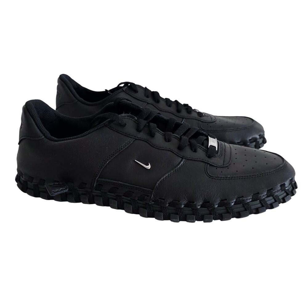 Nike Black J Force 1 Lo LX Jacquemus Black Low Top Lace Up Men's Size 14